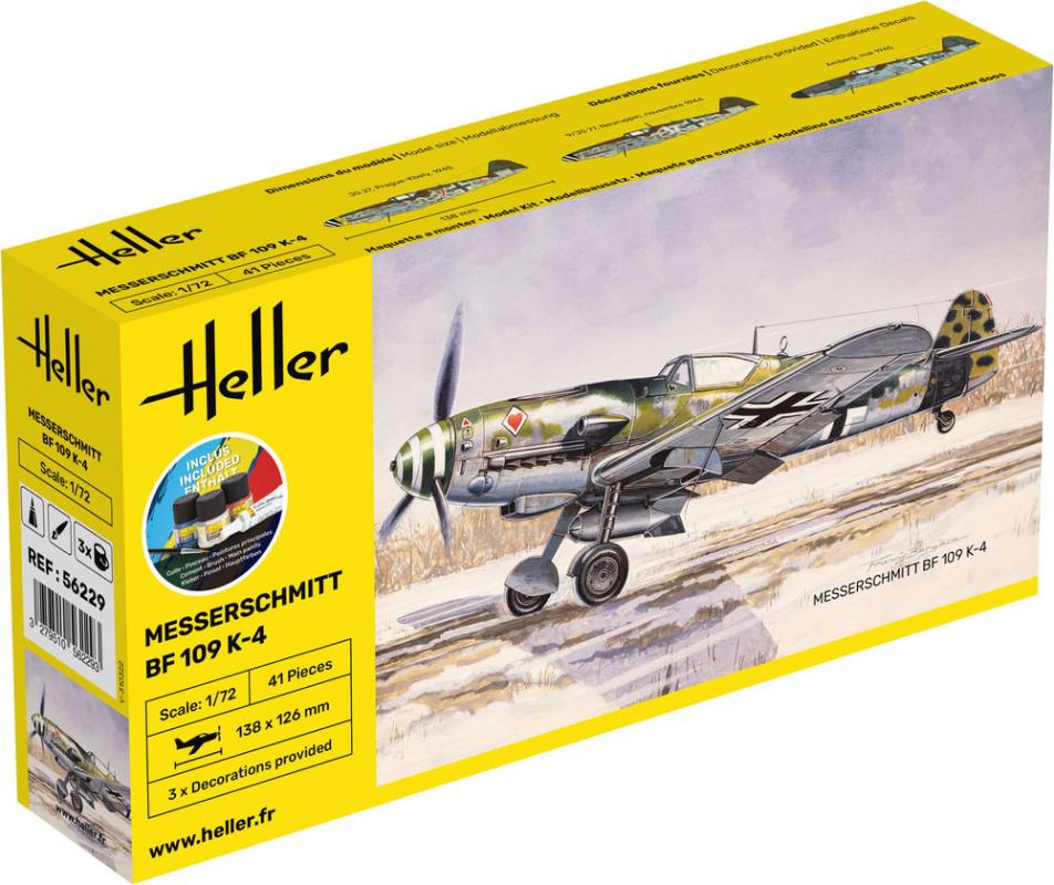 Messerschmidt Bf 109 K-5 - Starter Kit von Heller