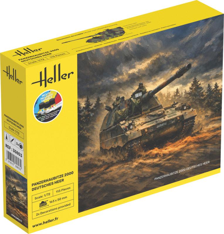 Panzerhaubitze 2000 (PzH 2000) - Deutsches Heer - Starter Kit von Heller