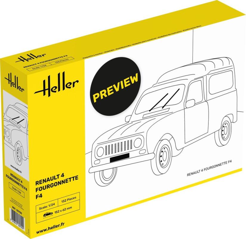 Renault 4 Fourgonette F4 Renault 4 Fourgonette F4 von Heller