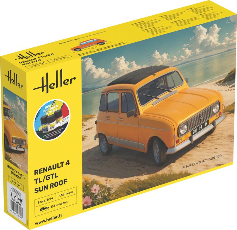 Renault 4 TL/GTL Sun Roof - Starter Kit Renault 4 TL/GTL Sun Roof - Starter Kit von Heller