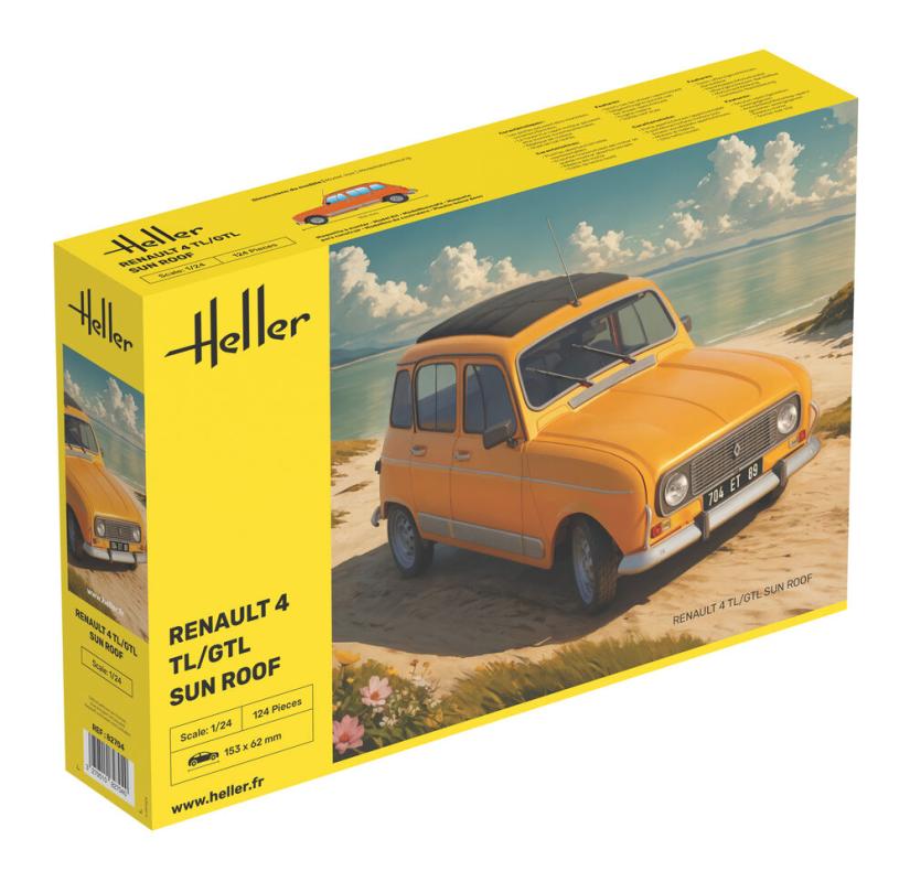 Renault 4 TL/GTL Sun Roof Renault 4 TL/GTL Sun Roof von Heller