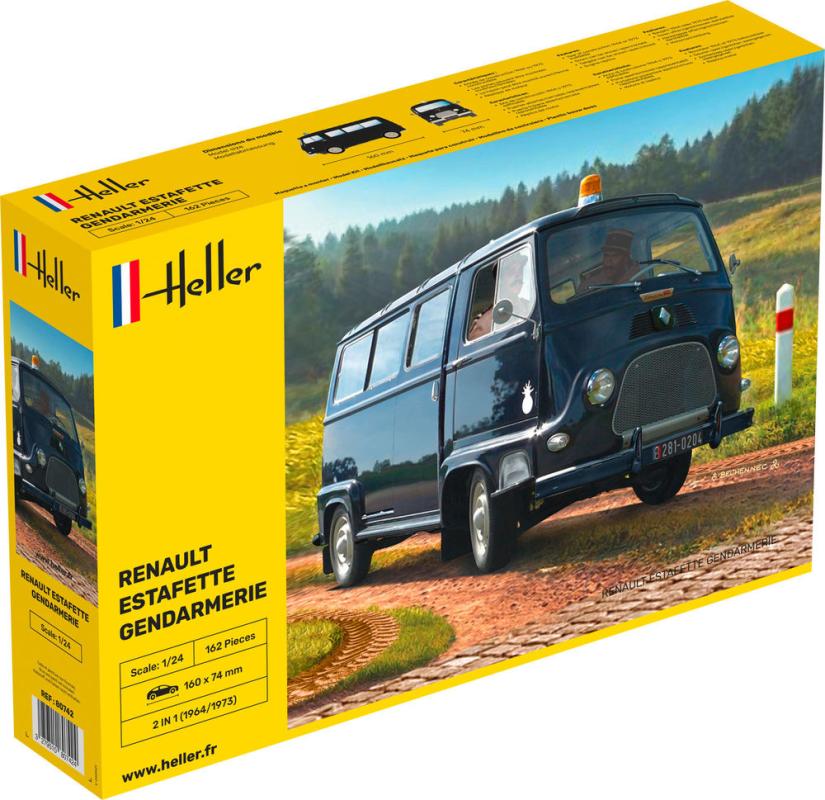 Renault Estafette Gendarmerie Renault Estafette Gendarmerie von Heller