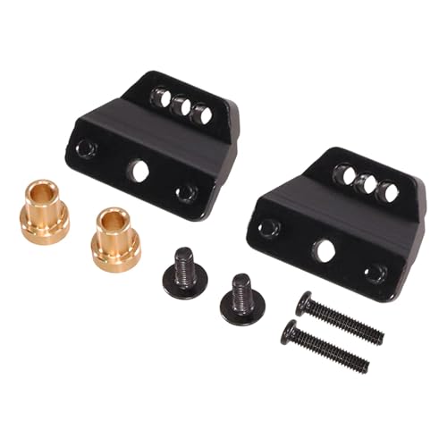 Hellery 1/12 RC Auto Stoßdämpferhalterungen, Einfach zu Installierendes Hochleistungs Spielzeugfahrzeugzubehör, Ersatzteile für MN78, MN82, LC79, Schwarz Hellery 1/12 RC Auto Stoßdämpferhalterungen, Einfach zu Installierendes Hochleistungs Spielzeugfahrzeugzubehör, Ersatzteile für MN78, MN82, LC79, Schwarz von Hellery