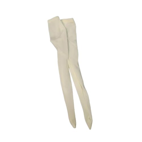 Hellery 1:6 Leggings Strümpfe Puppenkleidung DIY Styling Kostüm Accessoires, Kleidung Cosplay Outfit für 12'' Figur, Beigeweiß von Hellery