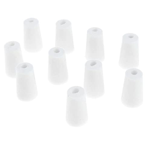 Hellery 10 Gummistopfen mit 1 Loch Lab Tapered Plugs Laborbedarf 8 22mm, 17-22mm Hellery 10 Gummistopfen mit 1 Loch Lab Tapered Plugs Laborbedarf 8 22mm, 17-22mm von Hellery