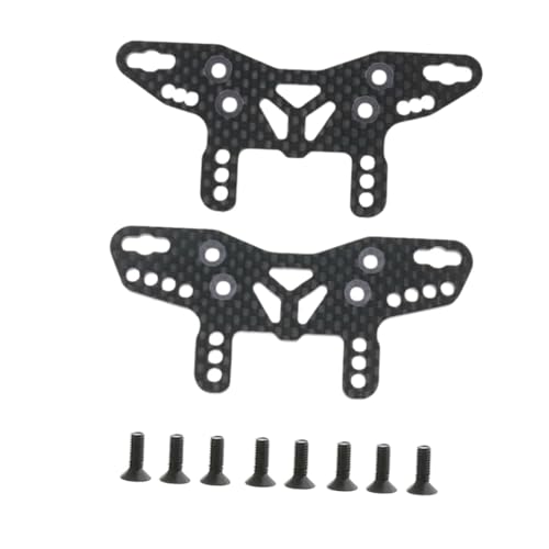 Hellery 2 Stück Carbon für Arm, Zubehör Montage Robuste Upgrade Ersatzteile Vorne Und Hinten für 1/10 XM01 von Hellery