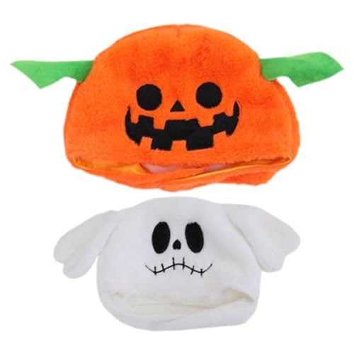 Hellery 2Pcs Halloween Kopf Abdeckungen Hut Headwear für Winter Geburtstag Festival Nachtclub von Hellery