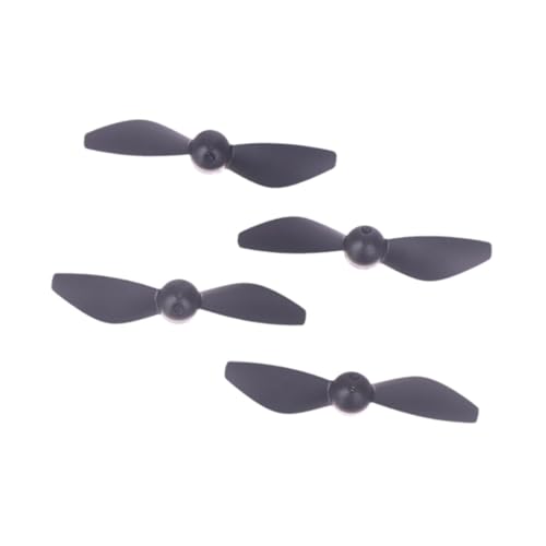 Hellery 4 Stück Propeller Prop Schwarz Quadcopter für Flugzeug Spielzeug Modell Hohe Teile Einfache Installation Zubehör von Hellery