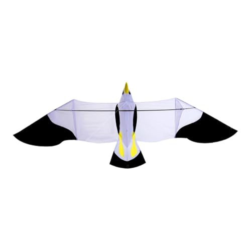 Hellery Adlerdrachen, Riesig, 3D, Neuheit, 2 X 0,7 M, für Kinder Und Erwachsene, Flugspielzeug für Park, Outdoor Spiele, Strandausflüge, Familienaktivitäten von Hellery
