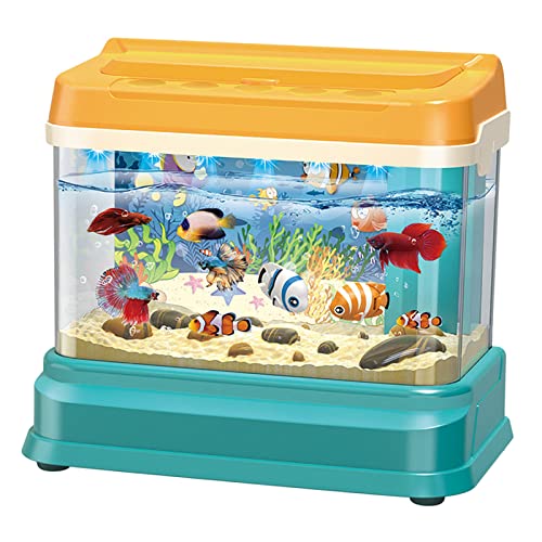 Hellery Angelspielzeug Simulation Elektrisches Aquarium Spiele Set Magnetische Lerngeschenke Musiklicht Hellery Angelspielzeug Simulation Elektrisches Aquarium Spiele Set Magnetische Lerngeschenke Musiklicht von Hellery