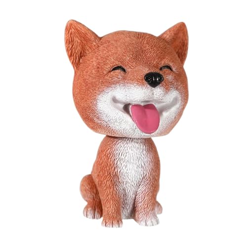 Hellery Auto Armaturenbrett Ornament, Spielzeug, Hund, Armaturenbrett Ornament, Auto Innenausstattung, Süße Cartoon Figur, Wackelnd, für Schreibtisch, Geschen Hellery Auto Armaturenbrett Ornament, Spielzeug, Hund, Armaturenbrett Ornament, Auto Innenausstattung, Süße Cartoon Figur, Wackelnd, für Schreibtisch, Geschen von Hellery