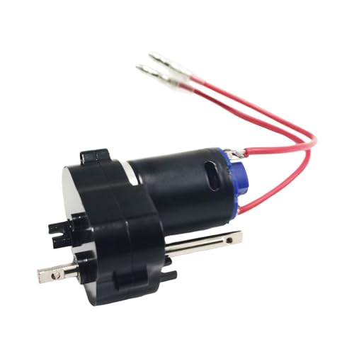 Hellery Box mit 370 Fernbedienung Auto Modell Zubehör 4mm Stecker Einfache Installation Motor Getriebe Box für MN78, Schwarz Hellery Box mit 370 Fernbedienung Auto Modell Zubehör 4mm Stecker Einfache Installation Motor Getriebe Box für MN78, Schwarz von Hellery