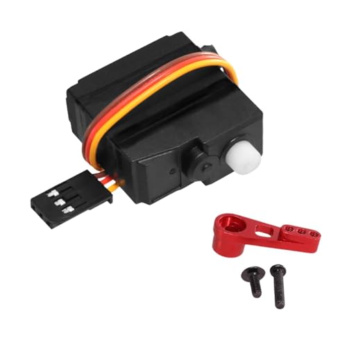 Hellery Elektromechanisches Gerät Lenkgetriebe Komponente RC DIY Hubschrauber Auto Boot Roboter Flugzeug 46T Digital Brushless, Rot Hellery Elektromechanisches Gerät Lenkgetriebe Komponente RC DIY Hubschrauber Auto Boot Roboter Flugzeug 46T Digital Brushless, Rot von Hellery