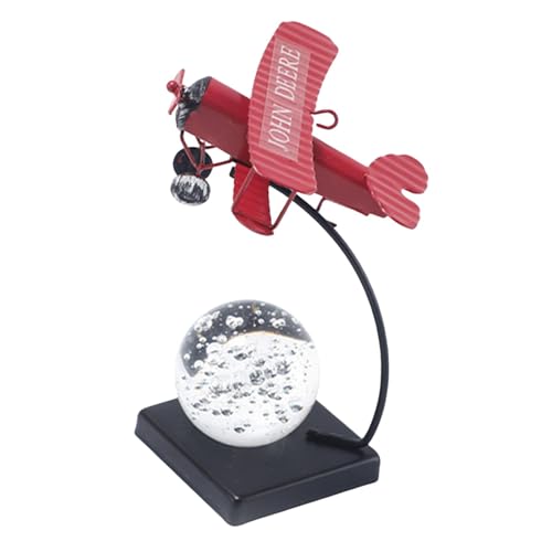 Hellery Flugzeugmodell, Tischdeko, Sammlerstück, Flugzeugstatue für Büro, Wohnzimmer, Stehtisch, Rot Hellery Flugzeugmodell, Tischdeko, Sammlerstück, Flugzeugstatue für Büro, Wohnzimmer, Stehtisch, Rot von Hellery