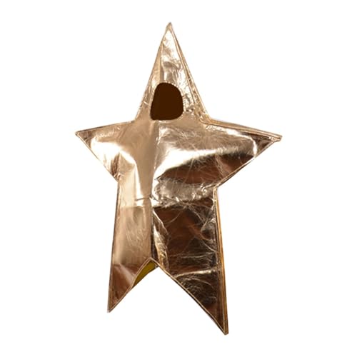 Hellery Gold Star Geformtes Kostümfoto Requisite Cosplay Outfit für Die Bühnenperformanceparty, Hood Kids M Hellery Gold Star Geformtes Kostümfoto Requisite Cosplay Outfit für Die Bühnenperformanceparty, Hood Kids M von Hellery