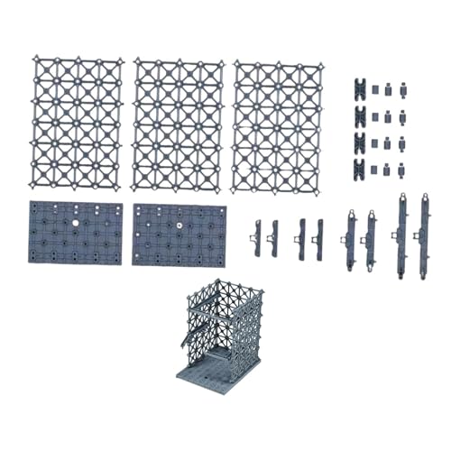 Hellery Ineinander Greifende Display Basis 1/144 DIY Montage Zubehör Modell von Hellery
