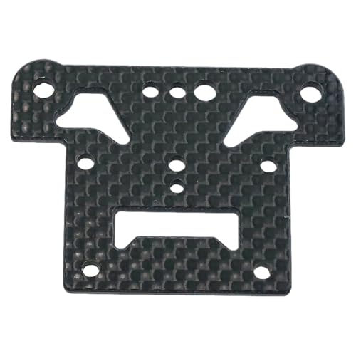 Hellery Lenkoberplatte Aus Kohlefaser, 1/7 1/6 Upgrade Teile, Kohlefaser Oberplattenabdeckung, Upgrade Teil für Modell RC Auto Crawler DIY von Hellery