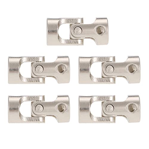 Hellery 5 Stück Universalkupplung Kupplung Kardangelenk für nach Hause D90 Scx10, 5 x 5mm Hellery 5 Stück Universalkupplung Kupplung Kardangelenk für nach Hause D90 Scx10, 5 x 5mm von Hellery