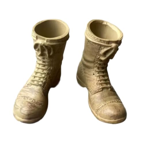 Hellery Miniatur Schnürstiefel Im Maßstab 1:6, Lässige Schuhe mit Niedrigem Absatz Hellery Miniatur Schnürstiefel Im Maßstab 1:6, Lässige Schuhe mit Niedrigem Absatz von Hellery