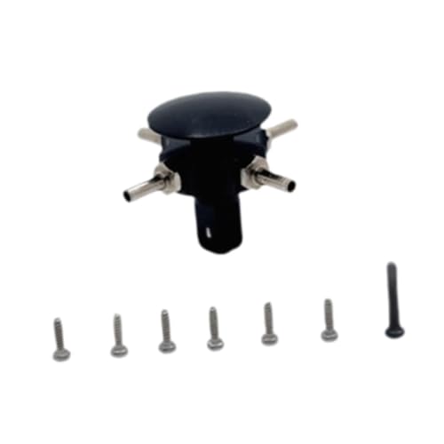 Hellery RC Rotorkopf RC Hubschrauber Zubehör Praktische Premium Funktionale Reißfest Reparatur Aluminium für K124 K170 Ersetzen, Schwarz Hellery RC Rotorkopf RC Hubschrauber Zubehör Praktische Premium Funktionale Reißfest Reparatur Aluminium für K124 K170 Ersetzen, Schwarz von Hellery