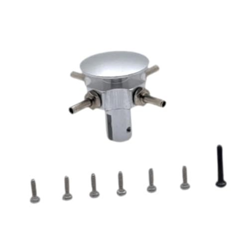 Hellery RC Rotorkopf RC Hubschrauber Zubehör Praktische Premium Funktionale Reißfest Reparatur Aluminium für K124 K170 Ersetzen, Silber Hellery RC Rotorkopf RC Hubschrauber Zubehör Praktische Premium Funktionale Reißfest Reparatur Aluminium für K124 K170 Ersetzen, Silber von Hellery