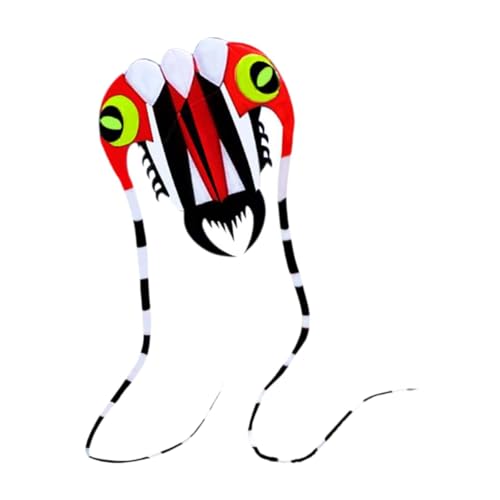 Hellery Trilobite Drachenflugspielzeug für Jungen Und Mädchen, Tragbar, Leicht, Riesiger Flyer für Kinder Und Erwachsene, für Spiel, Hof, Outdoor, Strand von Hellery