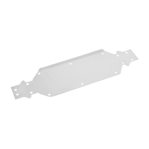 Hellery Unterbodenschutz Ersatz Upgrade Zubehör Edelstahl für P12 1: 12 RC Auto Truck Professional 11x3,5 Zoll von Hellery