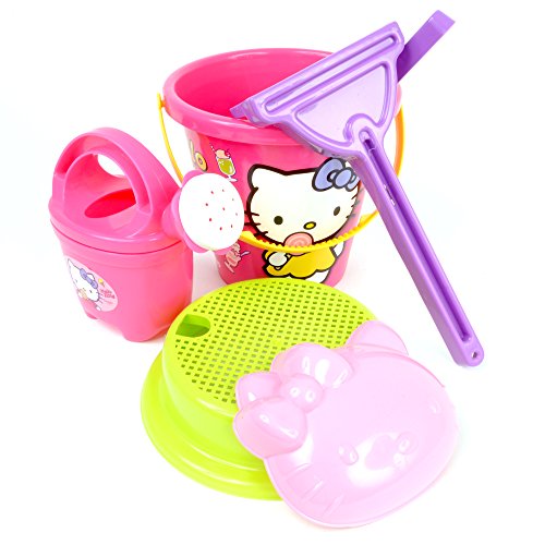 Androni Giocattoli S.R.L. Hello Kitty Eimer (6-teilig, 15 Stück) von Hello Kitty