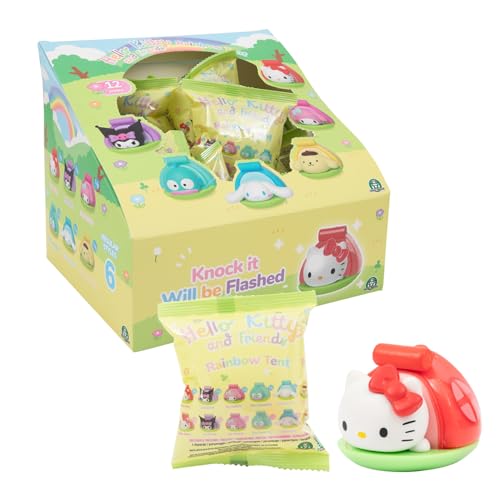 Hello Kitty, 1 Sammelfigur, 4 cm, Serie Rainbow Tent, zufälliges Modell, für Kinder ab 3 Jahren, HKT44 Hello Kitty, 1 Sammelfigur, 4 cm, Serie Rainbow Tent, zufälliges Modell, für Kinder ab 3 Jahren, HKT44 von Hello Kitty