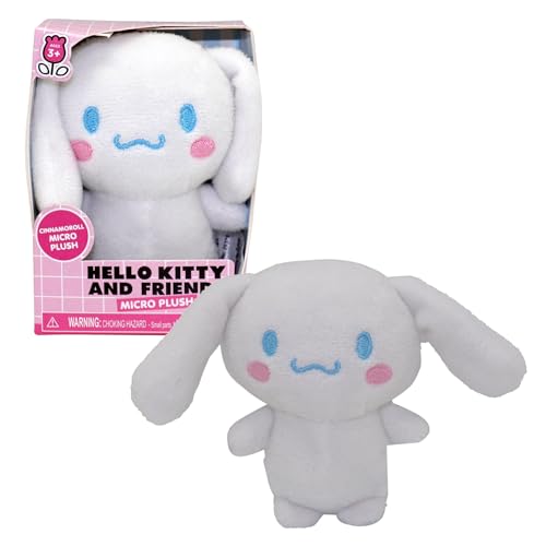 Hello Kitty, Plüsch, 7 cm, Modell Cinnamoroll, für Kinder ab 6 Jahren, HKT254 Hello Kitty, Plüsch, 7 cm, Modell Cinnamoroll, für Kinder ab 6 Jahren, HKT254 von Hello Kitty