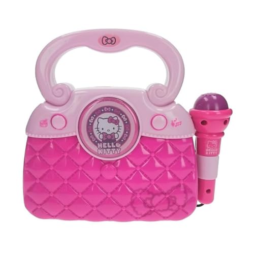 Hello Kitty 1511 Handtasche mit Mikrofon, Lautsprecher und MP3 Anschluß von Hello Kitty