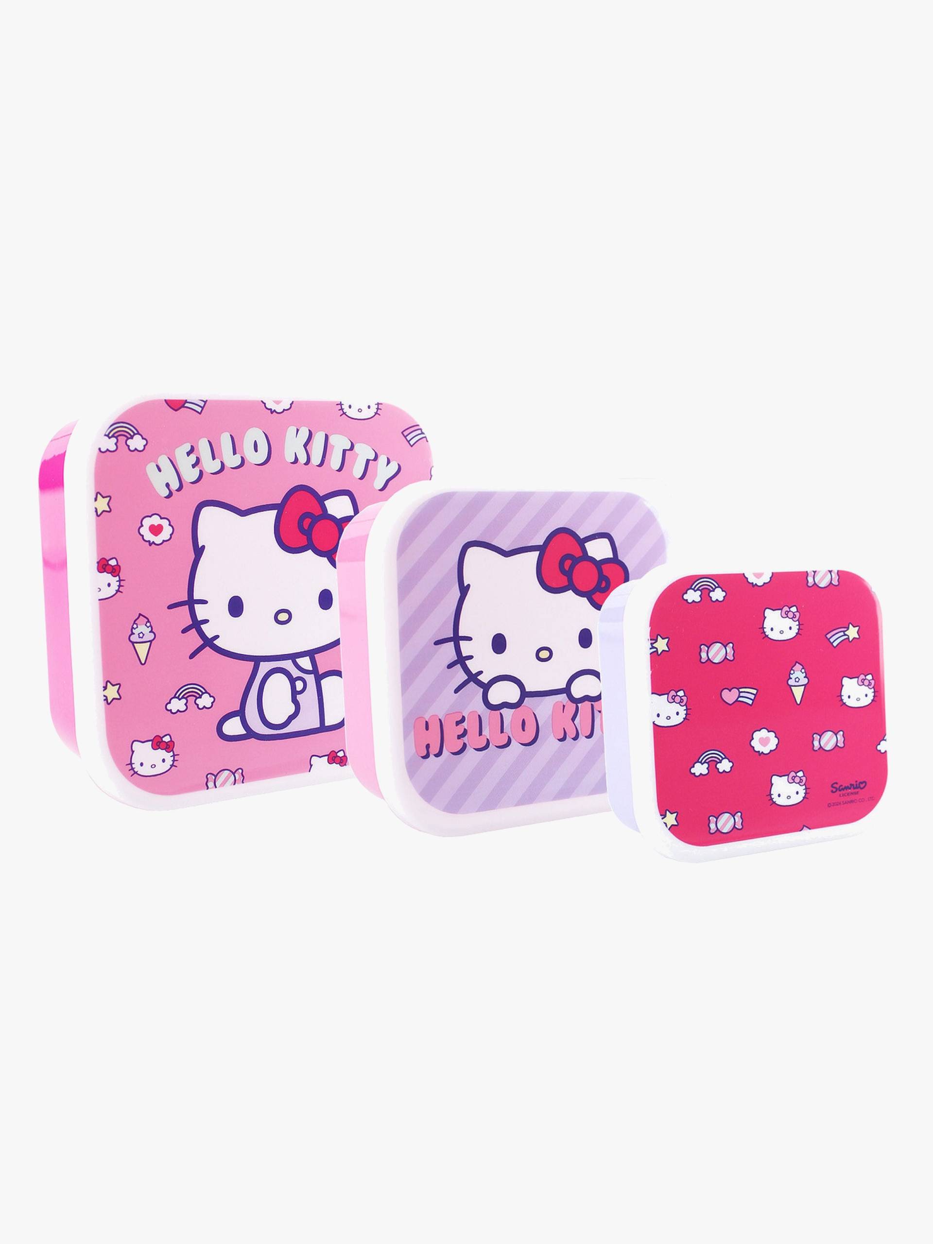 Hello Kitty 3 in 1 Snackbox Fresh Bites, Rosa Hello Kitty 3 in 1 Snackbox Fresh Bites, Rosa von Hello Kitty