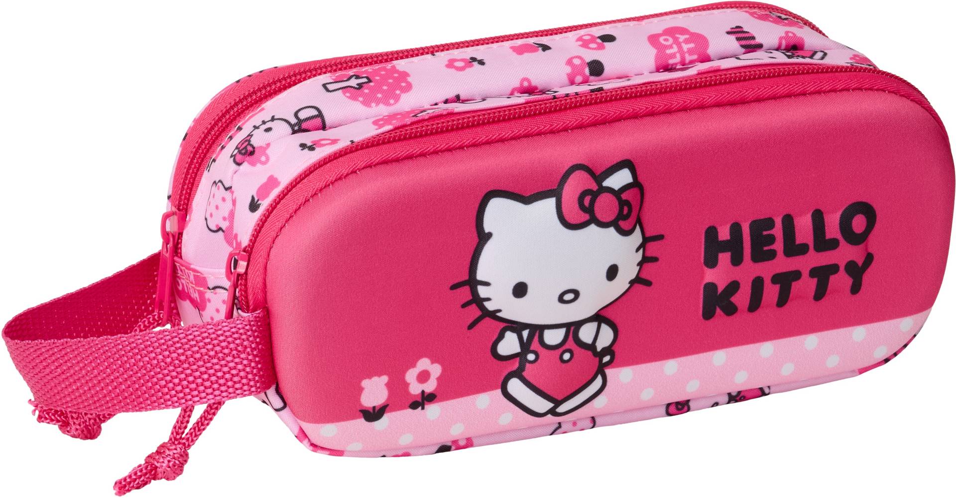 Hello Kitty 3D Doppel-Federmäppchen, Rosa Hello Kitty 3D Doppel-Federmäppchen, Rosa von Hello Kitty