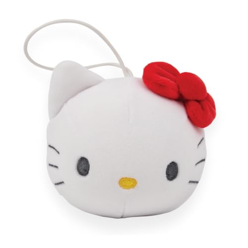 Hello Kitty - Blind Box Plüschtier hängend, Kuromi und ihre Freunde, 1 Pop-Überraschungsfigur von 6, Unboxing und zufällige Ankunft, weich und sammelbar mit Band, Giochi Preziosi von Hello Kitty