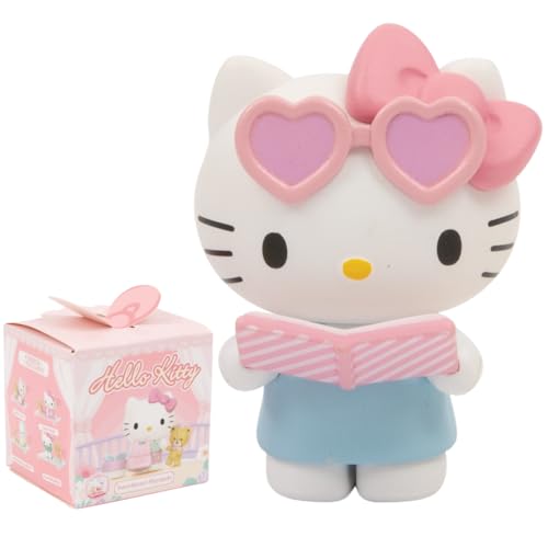 Hello Kitty - Blind Box Serie Süßes Herz, 1 Pop-Überraschungsfigur auf 9, Unboxing und zufällige Ankunft, transparente Mini-Box 7 x 7 cm, Sammlerstück, Giochi Preziosi von Hello Kitty