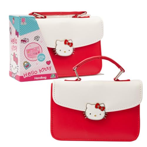 Hello Kitty Fashion Handtasche mit Kreditkarte Spielzeug, Weiß und Rot, Rot, Katze, Accessory, Handtasche, 3+ Jahre Hello Kitty Fashion Handtasche mit Kreditkarte Spielzeug, Weiß und Rot, Rot, Katze, Accessory, Handtasche, 3+ Jahre von Hello Kitty
