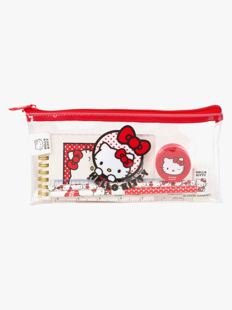 Hello Kitty Federmäppchen mit Schreibset, Rosa von Hello Kitty