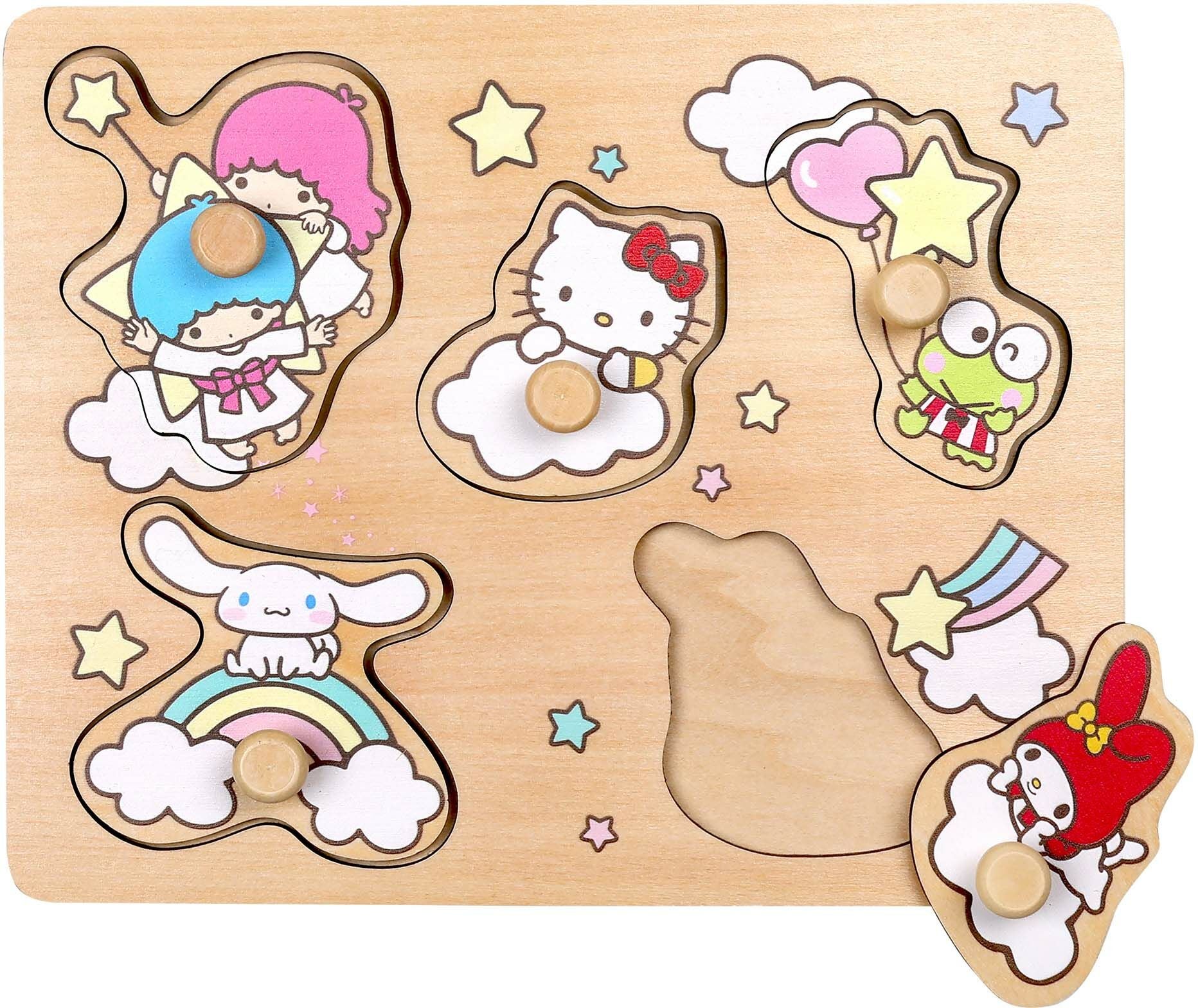Hello Kitty Knopfpuzzle 5 Teile von Hello Kitty