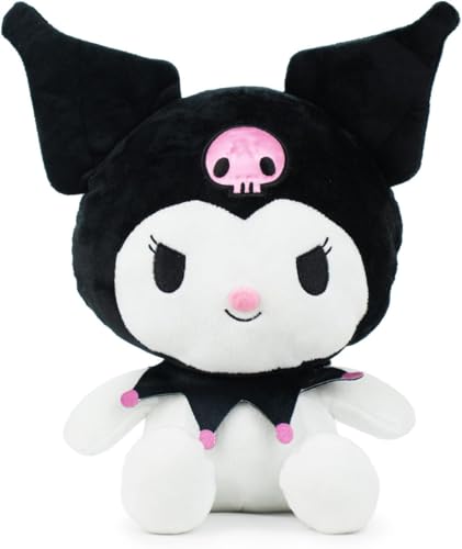 Hello Kitty Kuromi Plush, 30cm Soft Toy, Cute Kuromi Character Doll, Official Licensed Sanrio Merchandise, for Fans, Collectors and Children, Suitable for Ages 4+ von Hello Kitty