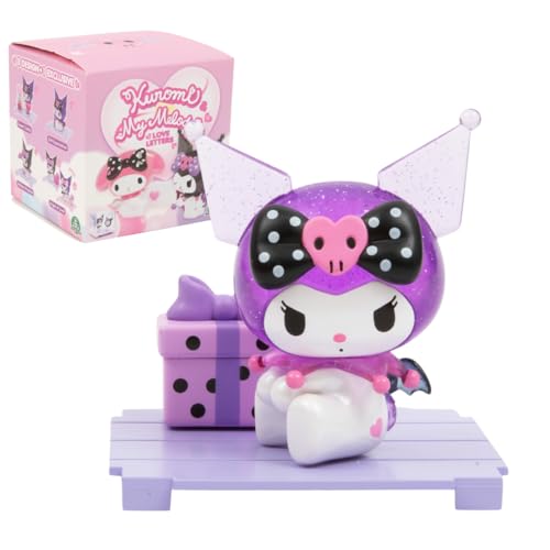Hello Kitty - Kuromi und My Melody Blind Box Serie Love Letters, 1 Pop-Überraschungsfigur auf 9, Unboxing und zufällige Ankunft, transparente Mini-Box 7 x 7 cm, zum Sammeln, Giochi Preziosi Hello Kitty - Kuromi und My Melody Blind Box Serie Love Letters, 1 Pop-Überraschungsfigur auf 9, Unboxing und zufällige Ankunft, transparente Mini-Box 7 x 7 cm, zum Sammeln, Giochi Preziosi von Hello Kitty