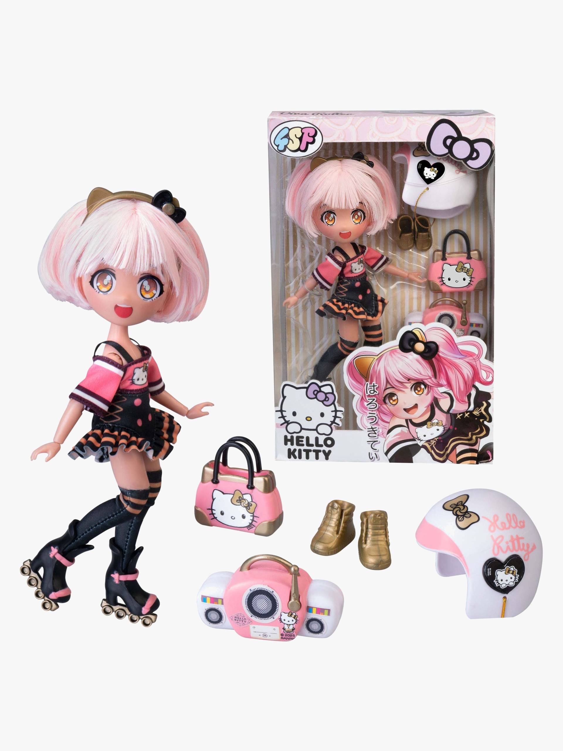 Hello Kitty Mangapuppe Golden Diva Roller Hello Kitty Mangapuppe Golden Diva Roller von Hello Kitty
