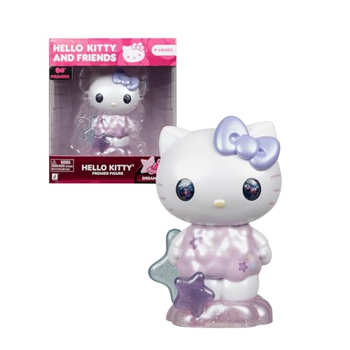 Hello Kitty Premier 10 cm Figur – Klassisches Sammelstück hochqualitative detaillierte Figur für Ausstellung oder Sammlung Fans und Sammler von Hello Kitty