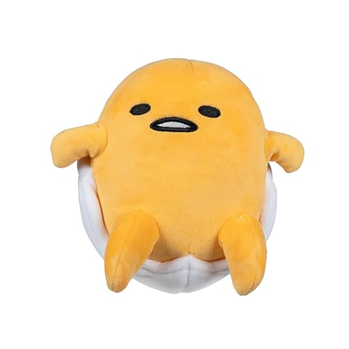 Hello Kitty and Friends - 8 Gudetama Squishy Plush Relaxing in an Egg Shell - Officially Licensed Sanrio Product by Jazwares - Ages 6+ Hello Kitty and Friends - 8 Gudetama Squishy Plush Relaxing in an Egg Shell - Officially Licensed Sanrio Product by Jazwares - Ages 6+ von Hello Kitty