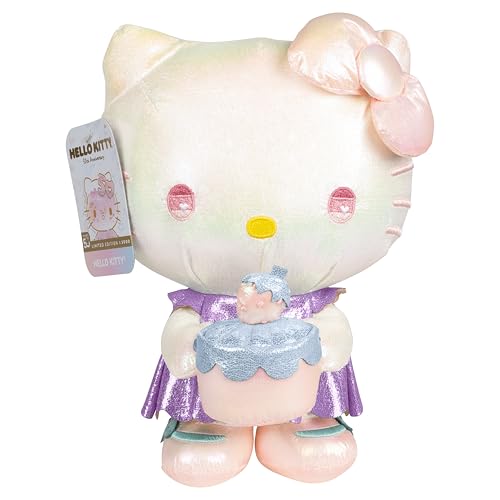 Hello Kitty and Friends Hello Kitty Plüsch, limitierte Auflage, 5 Jahrzehnte Freundschaft, offizielles Sanrio-Produkt von Jazwares, 20,3 cm Hello Kitty and Friends Hello Kitty Plüsch, limitierte Auflage, 5 Jahrzehnte Freundschaft, offizielles Sanrio-Produkt von Jazwares, 20,3 cm von Hello Kitty