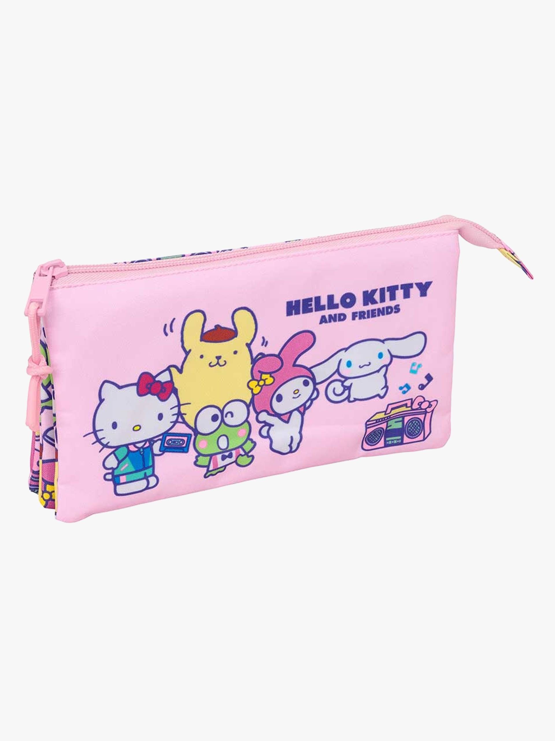 Hello Kitty &  Friends Dreifach-Federmäppchen, Rosa von Hello Kitty