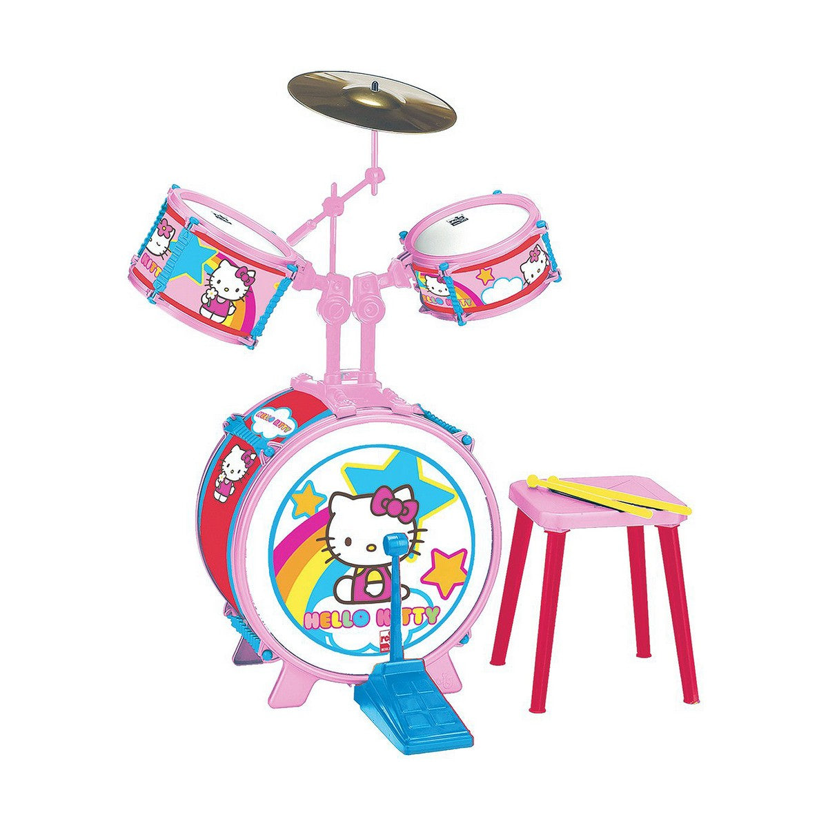 Schlagzeug Hello Kitty Kunststoff Schlagzeug Hello Kitty Kunststoff von Hello Kitty