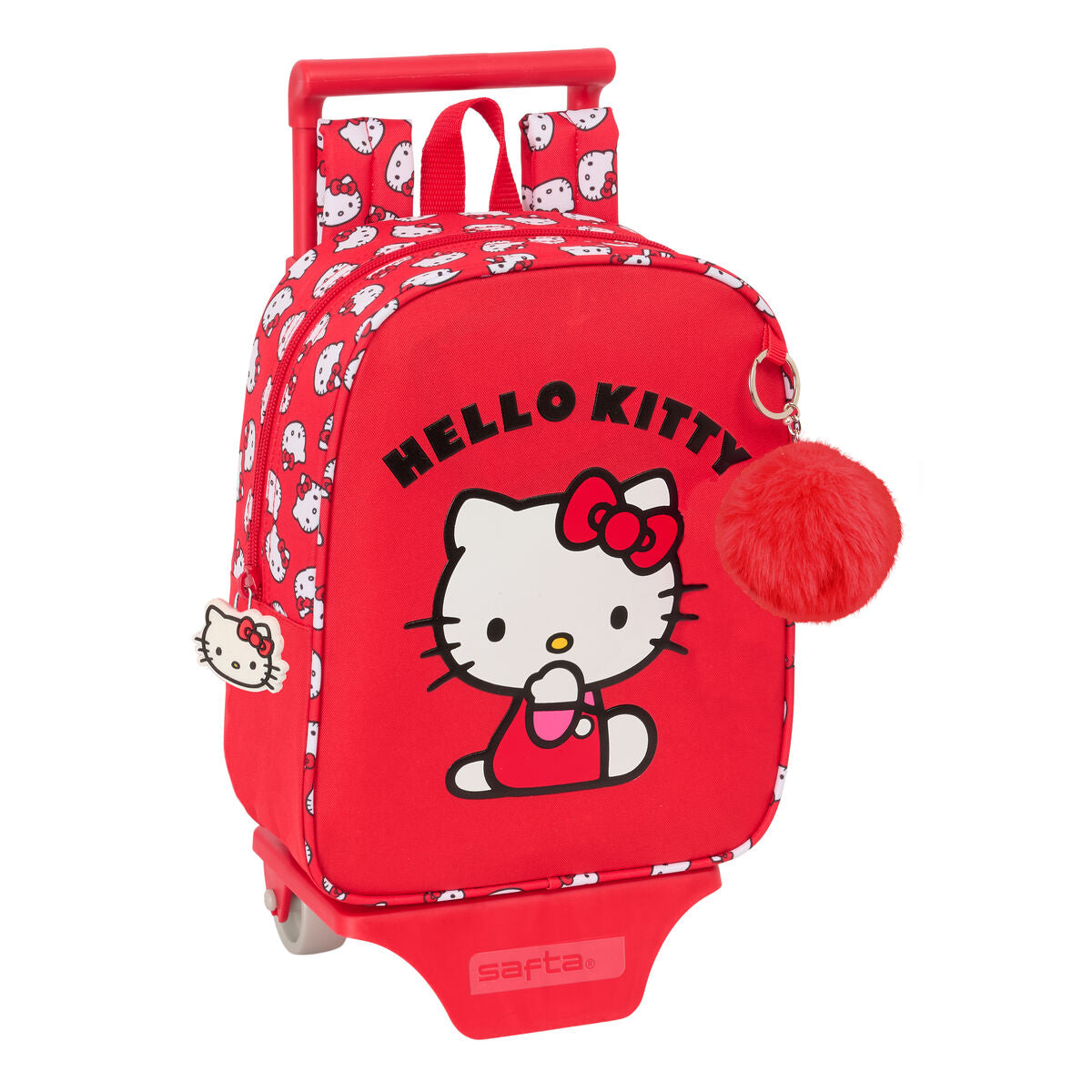 Schulranzen Hello Kitty Iconic Weiß Rot 22 x 27 x 10 cm Schulranzen Hello Kitty Iconic Weiß Rot 22 x 27 x 10 cm von Hello Kitty