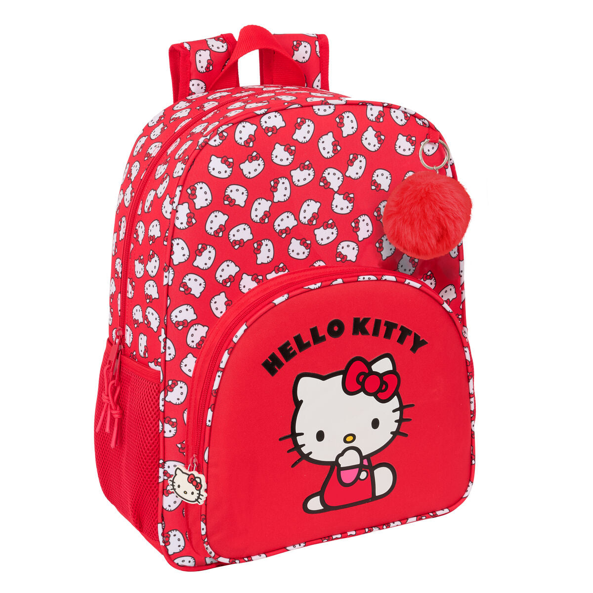Schulranzen Hello Kitty Iconic Weiß Rot 33 x 42 x 14 cm Schulranzen Hello Kitty Iconic Weiß Rot 33 x 42 x 14 cm von Hello Kitty