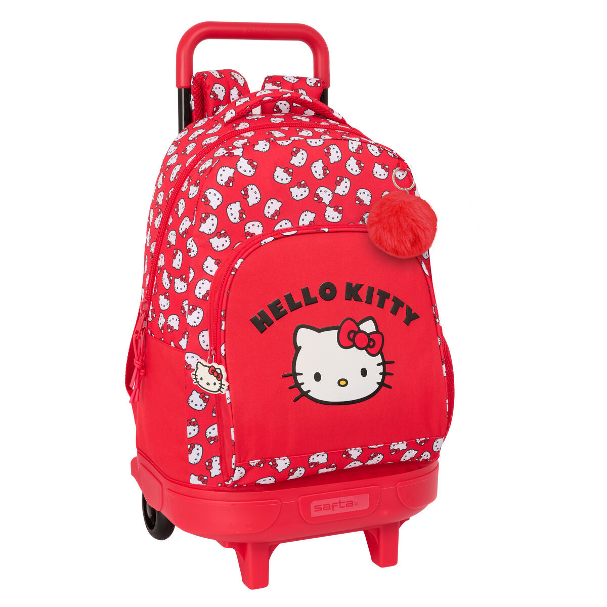 Schulrucksack mit Rädern Hello Kitty Iconic Weiß Rot 33 x 45 x 22 cm Schulrucksack mit Rädern Hello Kitty Iconic Weiß Rot 33 x 45 x 22 cm von Hello Kitty