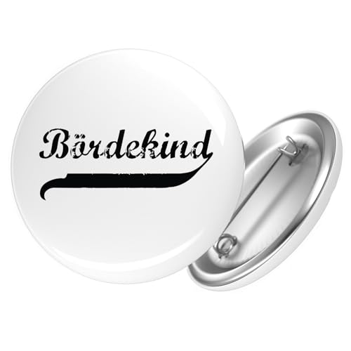 Hellweg Druckerei Button Bördekind Vintage Geschenk Größe 25mm Bördekind Geschenkidee von Hellweg Druckerei